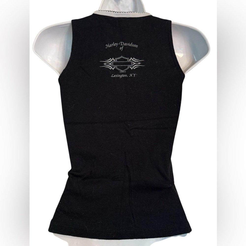 Harley-Davidson Y2K Baby Tank USA Made Lexington KY Small - Picture 3 of 6